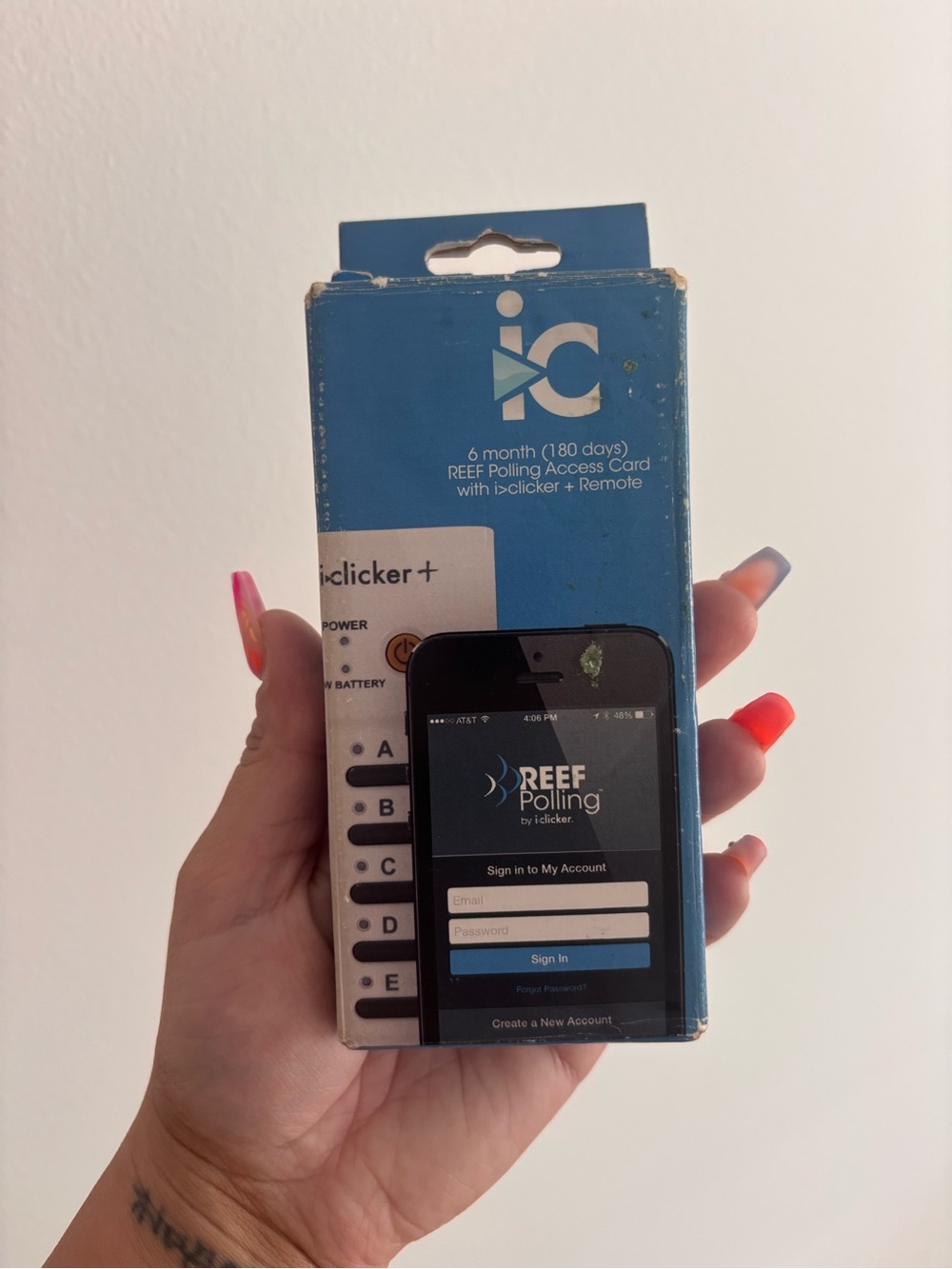 Reef Polling + Remote Access Card - Blue